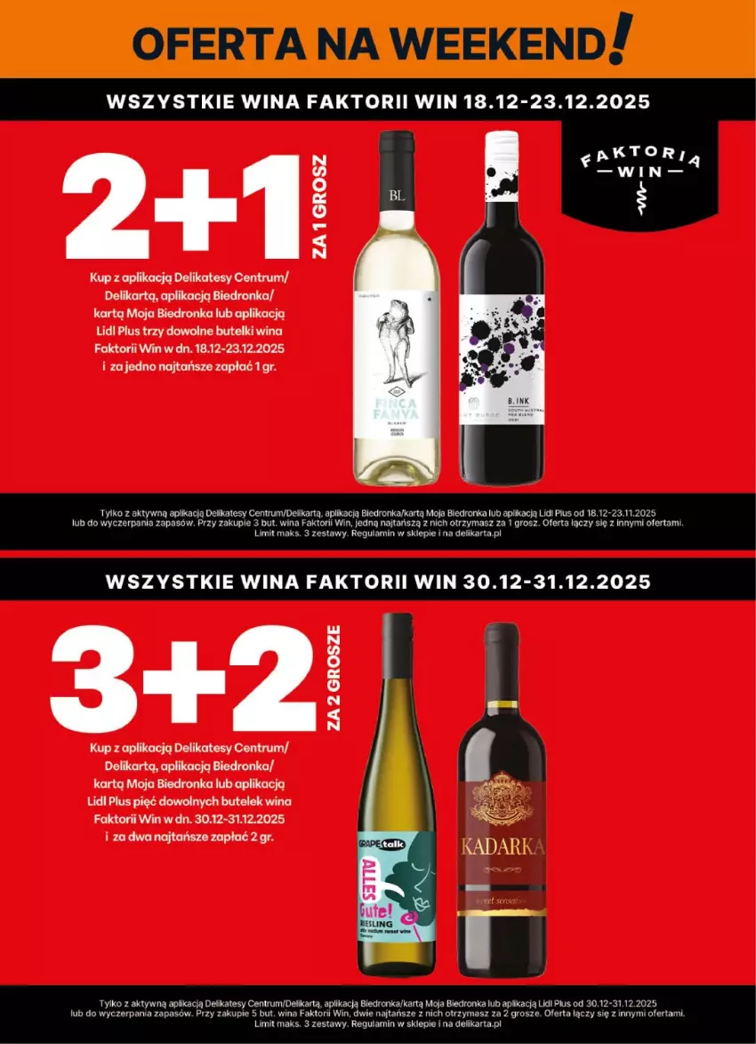 Gazetka promocyjna Delikatesy Centrum - Delibarek DC50-DC51-DC52 - ważna 11.12 do 31.12.2025 - strona 3 - produkty: Dron, Fa, Rum