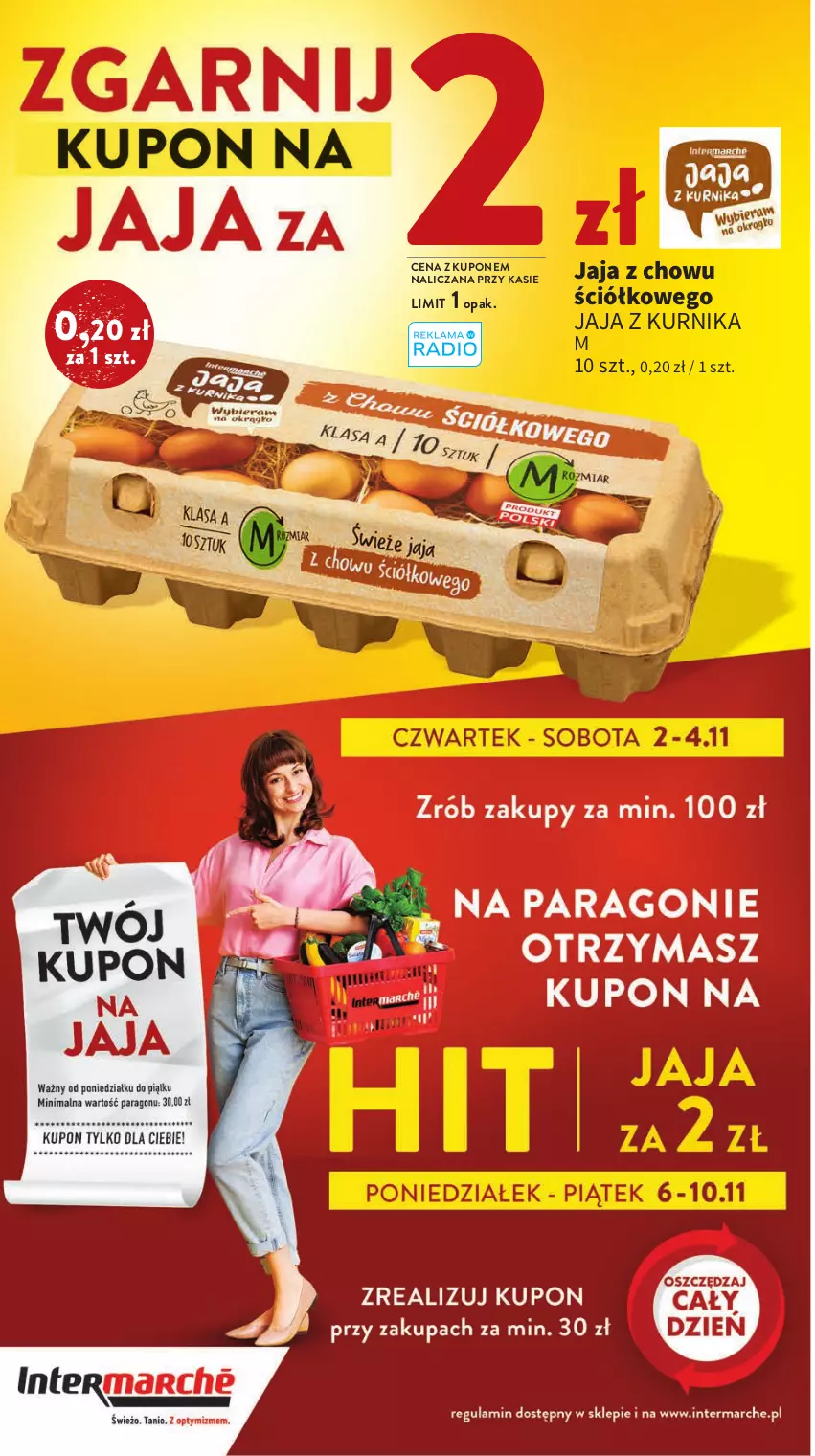 Gazetka promocyjna Intermarche - Gazetka Intermarche - ważna 02.11 do 08.11.2023 - strona 10 - produkty: Jaja