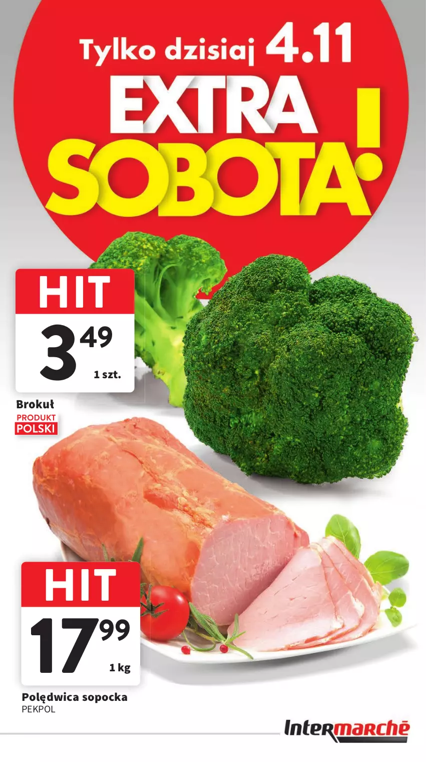 Gazetka promocyjna Intermarche - Gazetka Intermarche - ważna 02.11 do 08.11.2023 - strona 3 - produkty: Pekpol, Polędwica