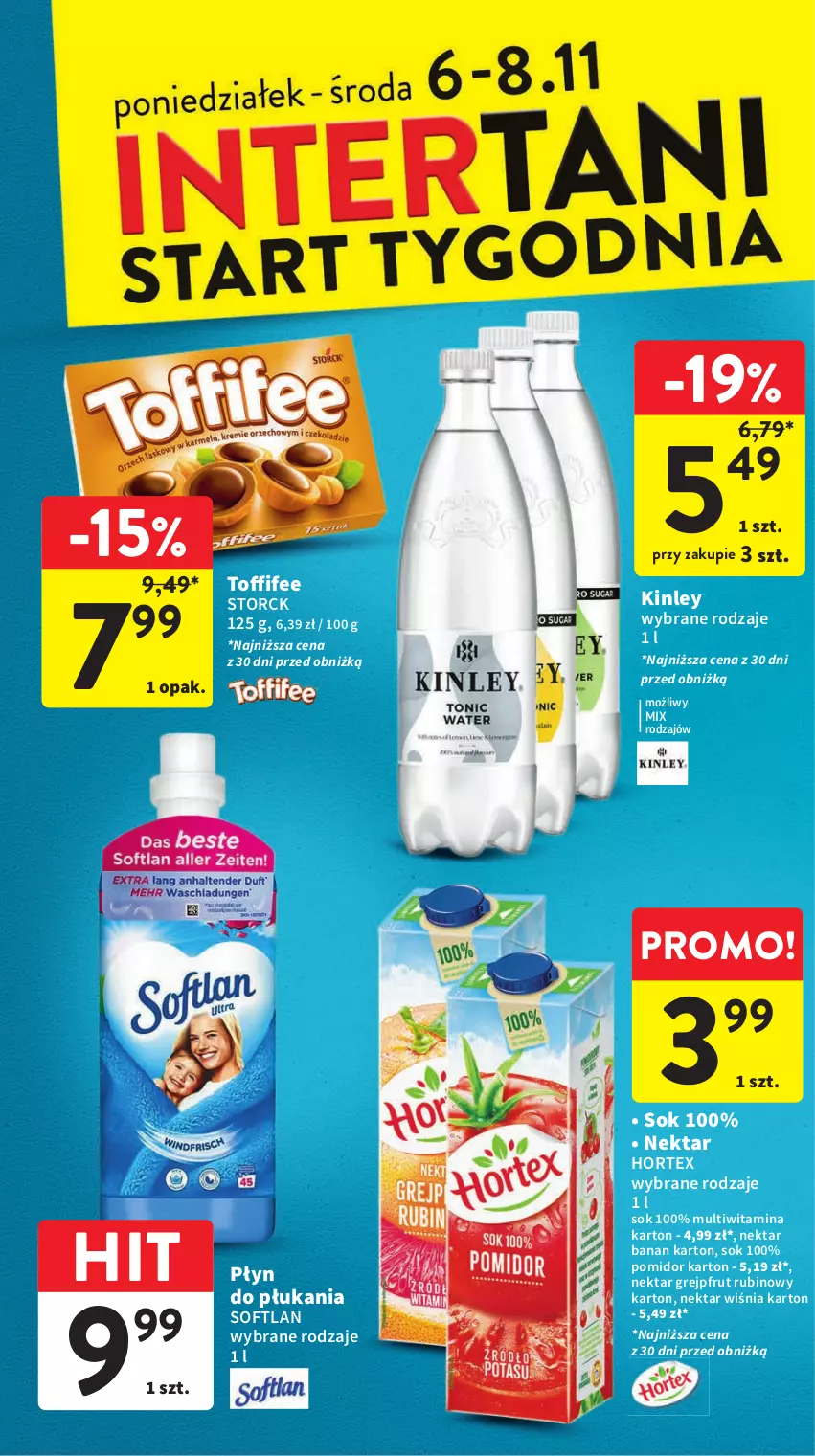 Gazetka promocyjna Intermarche - Gazetka Intermarche - ważna 02.11 do 08.11.2023 - strona 42 - produkty: Grejpfrut, Hortex, Nektar, Płyn do płukania, Rubin, Sok