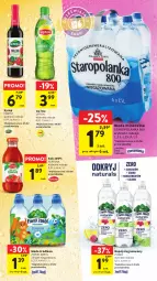 Gazetka promocyjna Intermarche - Gazetka Intermarche - Gazetka - ważna od 08.11 do 08.11.2023 - strona 33 - produkty: Sok, Ice tea, LANA, Fortuna, Lipton, Syrop, Napój niegazowany, Staropolanka, Woda, Napój