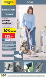 Gazetka promocyjna Lidl - GAZETKA - Gazetka - ważna od 19.10 do 19.10.2024 - strona 30 - produkty: Silvercrest, Odkurzacz, Top, Mop, Mop parowy