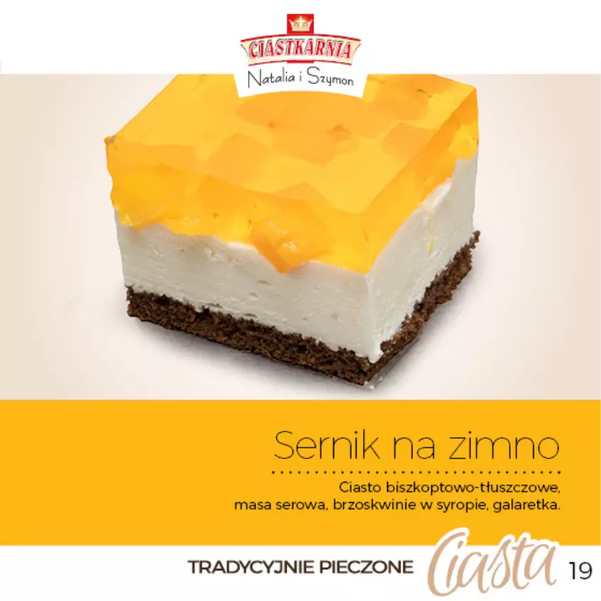 Gazetka promocyjna Topaz - Gazetka - ważna 04.06 do 31.12.2025 - strona 19 - produkty: Brzoskwinie, Gala, Galaretka, Piec, Ser, Syrop