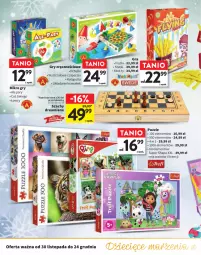 Gazetka promocyjna Intermarche - Gazetka Intermarche - Gazetka - ważna od 24.12 do 24.12.2023 - strona 12 - produkty: Top, Gry, Gra, Puzzle, Szachy, Frytki