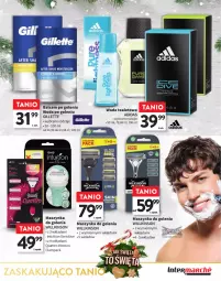 Gazetka promocyjna Intermarche - Gazetka Intermarche - Gazetka - ważna od 24.12 do 24.12.2023 - strona 25 - produkty: Adidas, Woda po goleniu, Szynka, Woda toaletowa, Gillette, Maszynka, Maszynka do golenia, Woda, Lampa