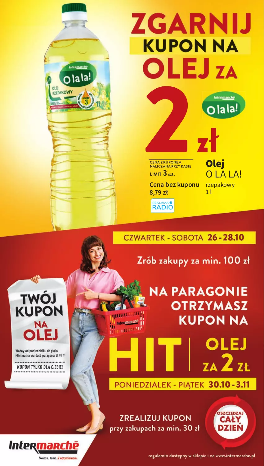 Gazetka promocyjna Intermarche - Gazetka Intermarche - ważna 26.10 do 31.10.2023 - strona 12 - produkty: Olej