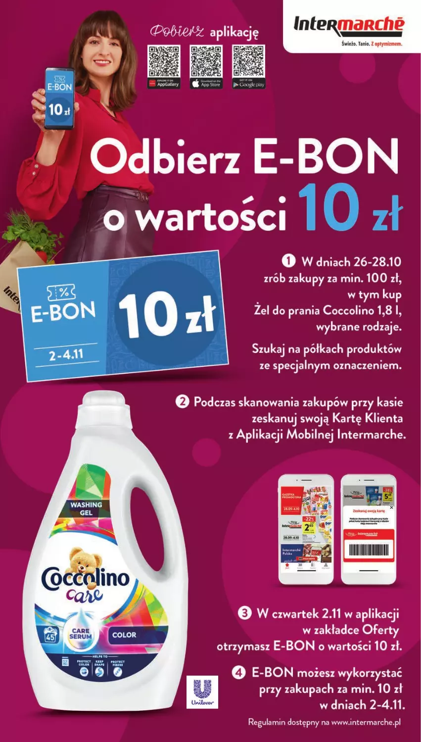 Gazetka promocyjna Intermarche - Gazetka Intermarche - ważna 26.10 do 31.10.2023 - strona 13 - produkty: Coccolino, Mobil, Półka