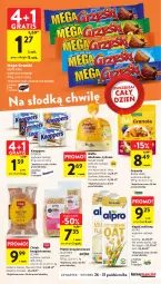 Gazetka promocyjna Intermarche - Gazetka Intermarche - Gazetka - ważna od 31.10 do 31.10.2023 - strona 33 - produkty: Goplana, Ryż, Gra, Napój roślinny, Wafle, LANA, Tenex, Grześki, Knoppers, Chleb, Alpro, Chleb bezglutenowy, Napój, Granola, Bakalland, Mleko