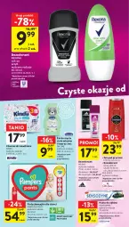 Gazetka promocyjna Intermarche - Gazetka Intermarche - Gazetka - ważna od 31.10 do 31.10.2023 - strona 36 - produkty: Pampers, Rexona, Old Spice, Dezodorant, Majtki, Pasta do zębów, Adidas, Chusteczki, Dzieci, Pieluchomajtki, Sensodyne, Kindii