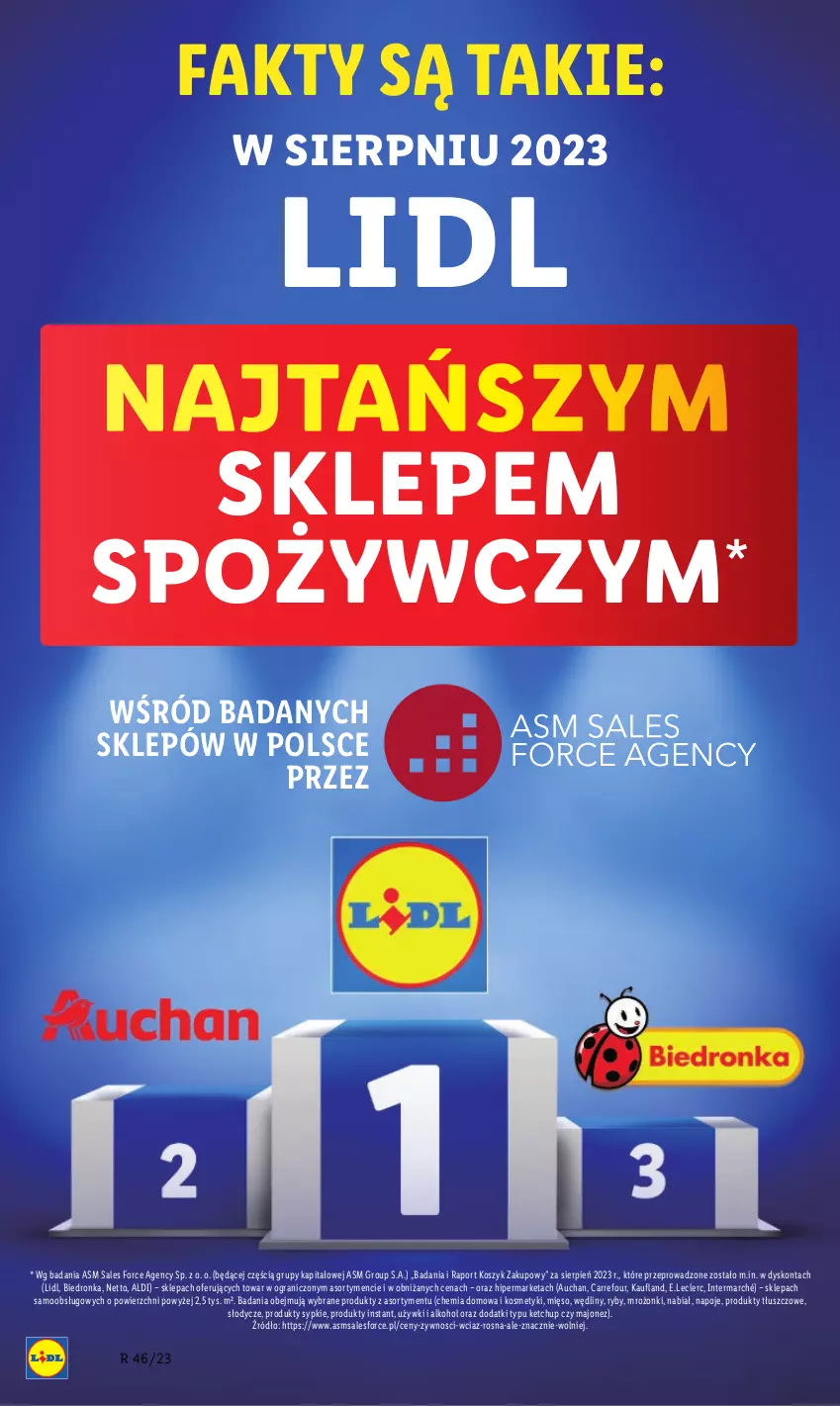 Gazetka promocyjna Lidl - GAZETKA - ważna 13.11 do 18.11.2023 - strona 2 - produkty: Dron, Fa, Gra, Ketchup, Kosz, Majonez, Mięso, Napoje, Por