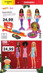 Gazetka promocyjna Lidl - GAZETKA - Gazetka - ważna od 18.11 do 18.11.2023 - strona 36 - produkty: Chodzik, Polly Pocket, Zabawka, Barbie, Mattel, Pudełko, Lalka, Hot Wheels