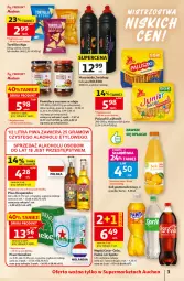 Gazetka promocyjna Auchan - Gazetka 30 Lat Supermarket Auchan - Gazetka - ważna od 10.06 do 10.06.2026 - strona 3 - produkty: Piwa, Piwo, Sok pomarańczowy, Ketchup, Sos, Sok, Ser, Lajkonik, Mus, Gin, Gra, Heineken, Tortilla, Desperados, Tortilla Chips, Fanta, Sprite, Napój, Olej, Pomidory, Musztarda, Fa