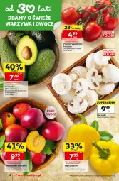 Gazetka promocyjna Auchan - Gazetka 30 Lat Supermarket Auchan - Gazetka - ważna od 10.06 do 10.06.2026 - strona 4 - produkty: Piec, Warzywa, Papryka, Warzywa i owoce, Papryka żółta, Owoce, Pomidory