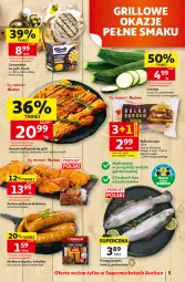 Gazetka promocyjna Auchan - Gazetka 30 Lat Supermarket Auchan - Gazetka - ważna od 10.06 do 10.06.2026 - strona 5 - produkty: Sok, Sokołów, Burger, Boczek, Pstrąg, Grill, Kiełbasa, Bułka, Kiełbasa śląska