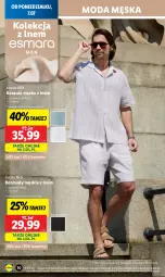 Gazetka promocyjna Lidl - GAZETKA - Gazetka - ważna od 12.07 do 12.07.2025 - strona 10 - produkty: Bermudy, Kosz, Koszula, Moda