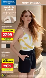 Gazetka promocyjna Lidl - GAZETKA - Gazetka - ważna od 12.07 do 12.07.2025 - strona 4 - produkty: Top, Szorty, Moda