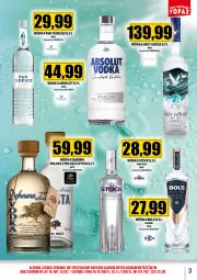 Gazetka promocyjna Topaz - Gazetka - Gazetka - ważna od 30.09 do 30.09.2024 - strona 3 - produkty: Bols, Absolut, Wódka, Stock