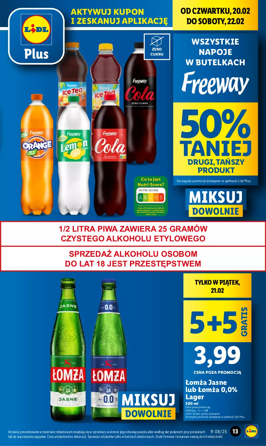 Gazetka promocyjna Lidl - GAZETKA - ważna 20.02 do 22.02.2025 - strona 13 - produkty: Gra, Napoje, Piwa, Wazon