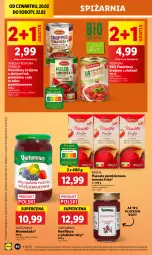 Gazetka promocyjna Lidl - GAZETKA - Gazetka - ważna od 22.02 do 22.02.2025 - strona 46 - produkty: Sok, Gra, Róża, Konfitura, Mola, Marmolada, Olej, Pomidory, Pomidory krojone