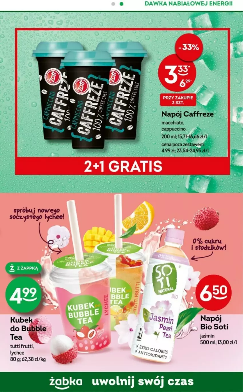 Gazetka promocyjna Żabka - ważna 02.08 do 15.08.2023 - strona 38 - produkty: Cappuccino, Chia, Napój