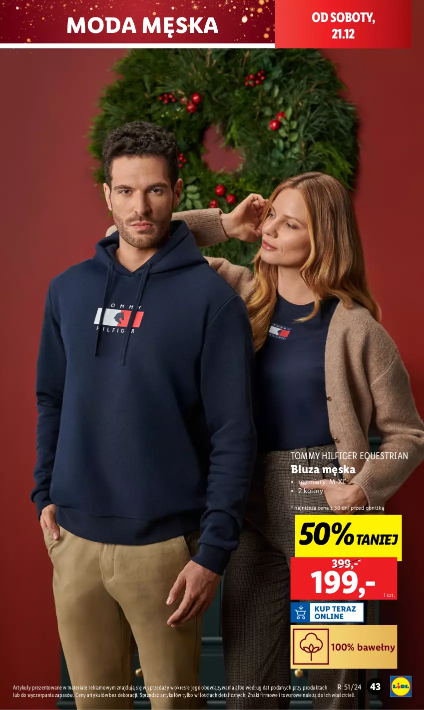 Gazetka promocyjna Lidl - GAZETKA - ważna 16.12 do 22.12.2024 - strona 47 - produkty: Bluza, Moda