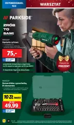 Gazetka promocyjna Lidl - GAZETKA - Gazetka - ważna od 22.12 do 22.12.2024 - strona 22 - produkty: Parkside, Top, Opalarka, Bitów z grzechotką, Grill