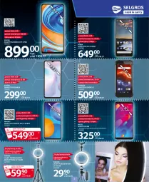 Gazetka promocyjna Selgros - Katalog Elektro - Gazetka - ważna od 24.03 do 24.03.2021 - strona 7 - produkty: Redmi Note, Top, Sok, Huawei, Lampa, Smartfon, Nokia