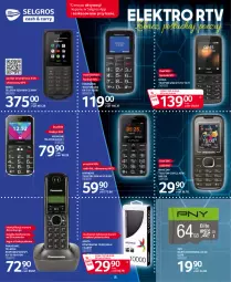 Gazetka promocyjna Selgros - Katalog Elektro - Gazetka - ważna od 24.03 do 24.03.2021 - strona 8 - produkty: Halo, Sos, Telefon, MyPhone, Książka, Panasonic, Zegar, Powerbank, Nokia, LG