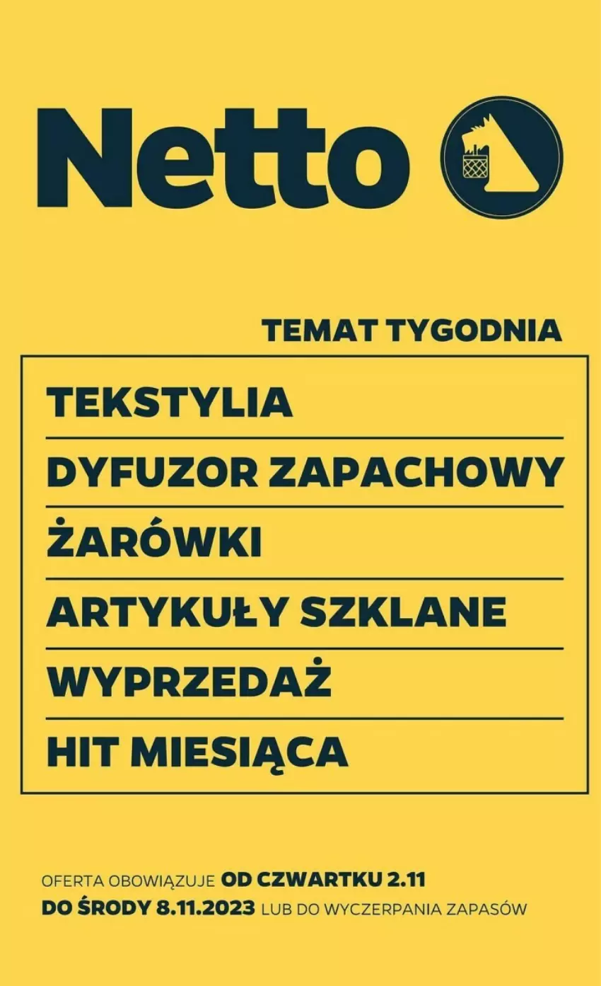 Gazetka promocyjna Netto - ważna 02.11 do 08.11.2023 - strona 1 - produkty: Dyfuzor zapachowy