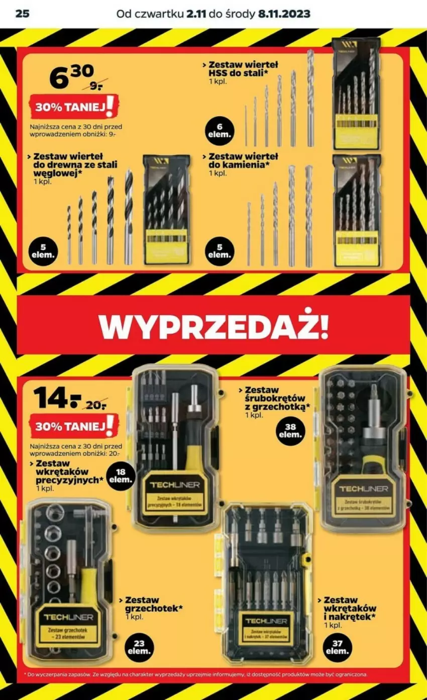 Gazetka promocyjna Netto - ważna 02.11 do 08.11.2023 - strona 10 - produkty: Wkręt, Zestaw wierteł