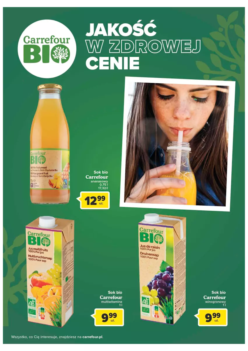 Gazetka promocyjna Carrefour - Gazetka Carrefour Zyskoteka - ważna 11.10 do 15.10.2022 - strona 45 - produkty: Ananas, Sok, Wino