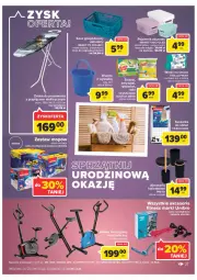 Gazetka promocyjna Carrefour - Gazetka Carrefour Zyskoteka - Gazetka - ważna od 15.10 do 15.10.2022 - strona 27 - produkty: Por, Mop, Deska do prasowania, Brit, Worki na śmieci, Suszarka do ubrań, Kosz, Pojemnik, Vileda, Rękawice, Rower, Rolki, Sport, Worki na śmiec, Wiadro, Suszarka