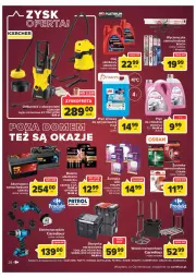 Gazetka promocyjna Carrefour - Gazetka Carrefour Zyskoteka - Gazetka - ważna od 15.10 do 15.10.2022 - strona 28 - produkty: Duracell, Odkurzacz, Por, Philips, Olej silnikowy, Tran, Płyn zimowy, Sport, Wózek, Płyn do spryskiwaczy, Bosch, Olej, Myjka ciśnieniowa, Akumulator