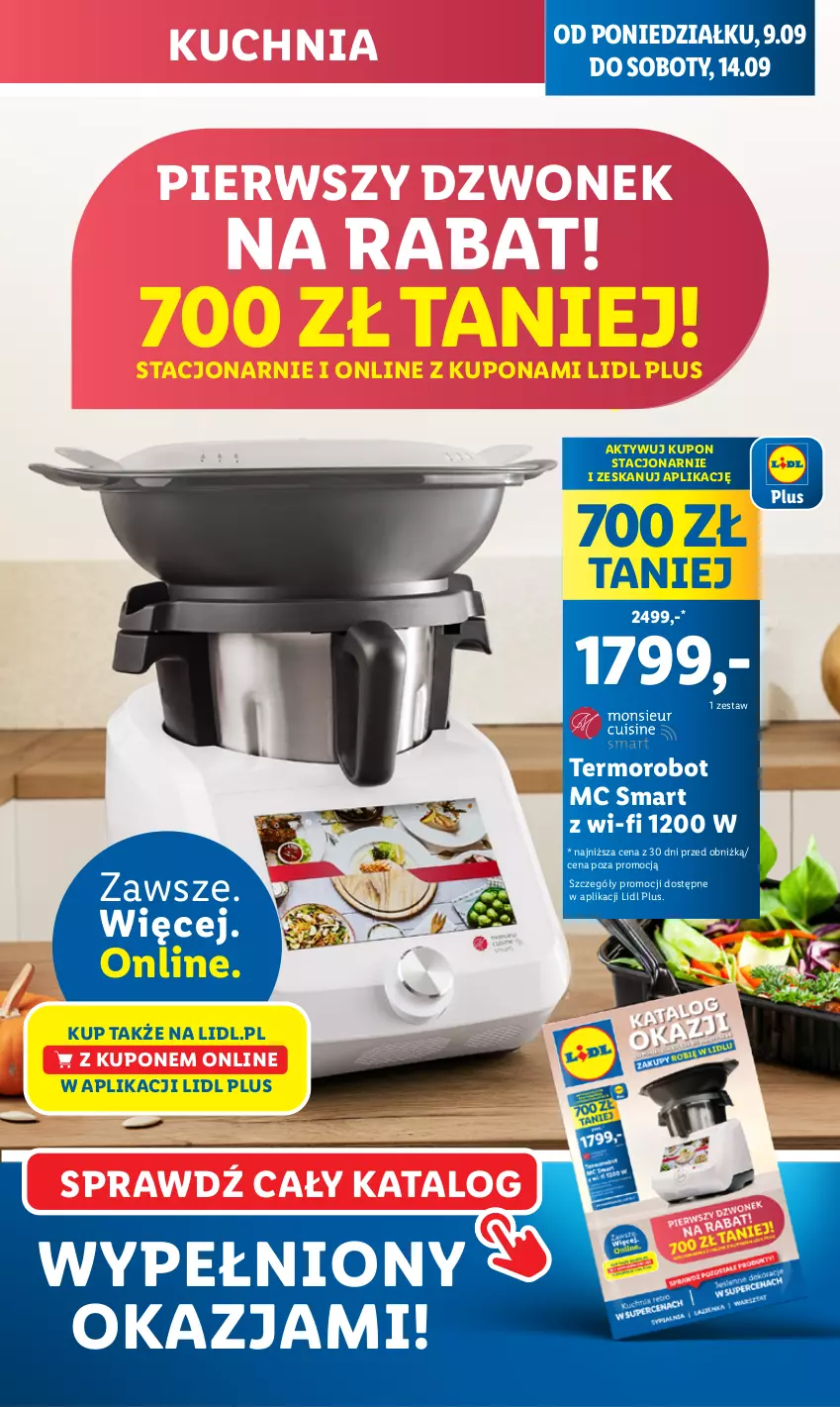 Gazetka promocyjna Lidl - GAZETKA - ważna 29.08 do 31.08.2024 - strona 17 - produkty: Dzwonek, Kuchnia, Robot