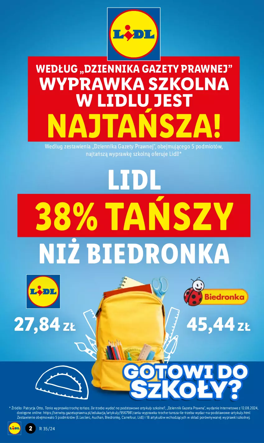 Gazetka promocyjna Lidl - GAZETKA - ważna 29.08 do 31.08.2024 - strona 2 - produkty: Dron, Por, Ser