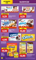 Gazetka promocyjna Lidl - GAZETKA - Gazetka - ważna od 31.08 do 31.08.2024 - strona 34 - produkty: HiPP, Ciastka, Nesquik, Kinder Bueno, Czekolada, Kakao, Napój, Oreo, Kinder