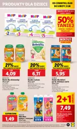 Gazetka promocyjna Lidl - GAZETKA - Gazetka - ważna od 31.08 do 31.08.2024 - strona 43 - produkty: HiPP, Warzywa, Ryż, Mus, Gra, Gerber, BoboVita, Danie dla dzieci, Dzieci, Owoce