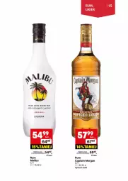 Gazetka promocyjna Delikatesy Centrum - DeliBarek DC23-DC24 - Gazetka - ważna od 16.06 do 16.06.2024 - strona 15 - produkty: Rum, Gin, Captain Morgan, Malibu