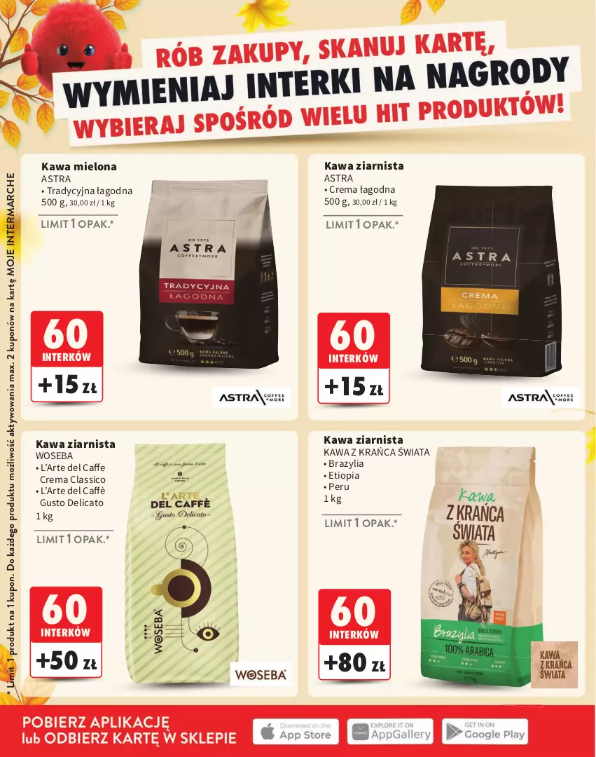 Gazetka promocyjna Intermarche - Gazetka Intermarche - ważna 03.09 do 25.11.2026 - strona 32 - produkty: Kawa, Kawa mielona, Kawa ziarnista, Woseba