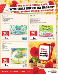 Gazetka promocyjna Intermarche - Gazetka Intermarche - Gazetka - ważna od 25.11 do 25.11.2026 - strona 11 - produkty: Naturell, Rum, Gin, Papier, Ręcznik, Rolki, Chusteczki, Podpaski, Foxy, Naturella