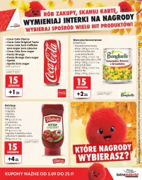 Gazetka promocyjna Intermarche - Gazetka Intermarche - Gazetka - ważna od 25.11 do 25.11.2026 - strona 5 - produkty: Ketchup, Warzywa, Ser, Gin, Bonduelle, Warzywa konserwowe, Coca-Cola, Fanta, Pudliszki, Sprite, Groszek, Kukurydza, Fa
