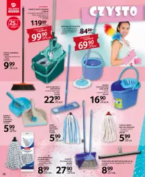 Gazetka promocyjna Selgros - Katalog Sprzątanie - Gazetka - ważna od 31.12 do 31.12.2022 - strona 10 - produkty: Mop, Kije, Wiadro, Wiadro z wyciskaczem, Metro, Miotła