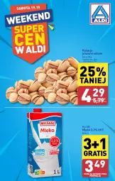 Gazetka promocyjna Aldi - Pełna oferta - Gazetka - ważna od 19.10 do 19.10.2024 - strona 27 - produkty: Pistacje, Gra, Mleko