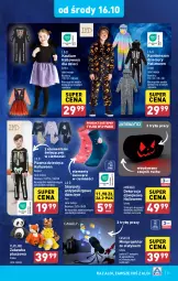 Gazetka promocyjna Aldi - Pełna oferta - Gazetka - ważna od 19.10 do 19.10.2024 - strona 33 - produkty: Kostium, Karp, Zabawka, Kombinezon, Bateria, Dzieci, Piżama