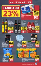 Gazetka promocyjna Aldi - Pełna oferta - Gazetka - ważna od 19.10 do 19.10.2024 - strona 9 - produkty: Piec, Kurczak, Ketchup, Sos, Sok, Oliwki, Ziemniaki, Tuńczyk, Oliwa z oliwek, Pudliszki, Frytki, Gala, Olej