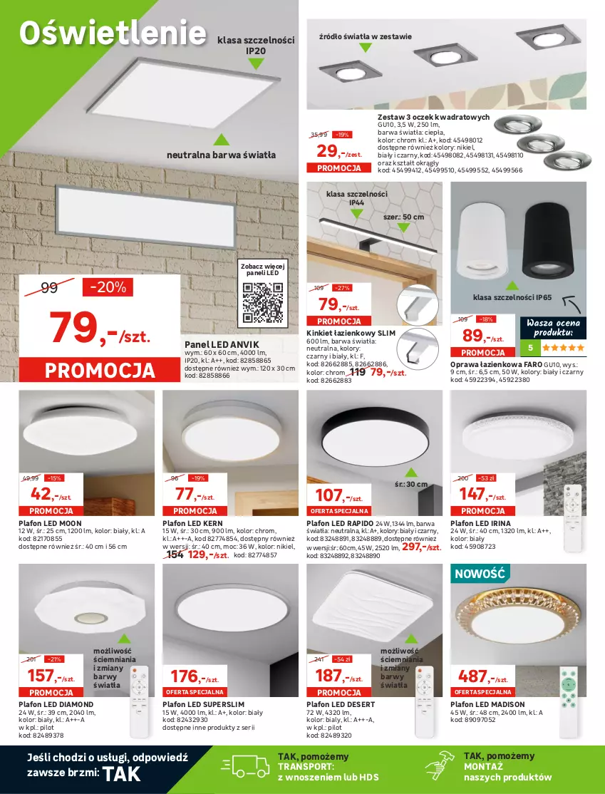 Gazetka promocyjna Leroy Merlin - Nowe Wnętrze - ważna 06.10 do 26.10.2021 - strona 12 - produkty: Beckers, Dekoral, Deser, Designer Colour, Fa, Farba do wnętrz, Gra, Luxens, Papier, Plafon, Plafon LED, Por, Ser, Sport, Tran