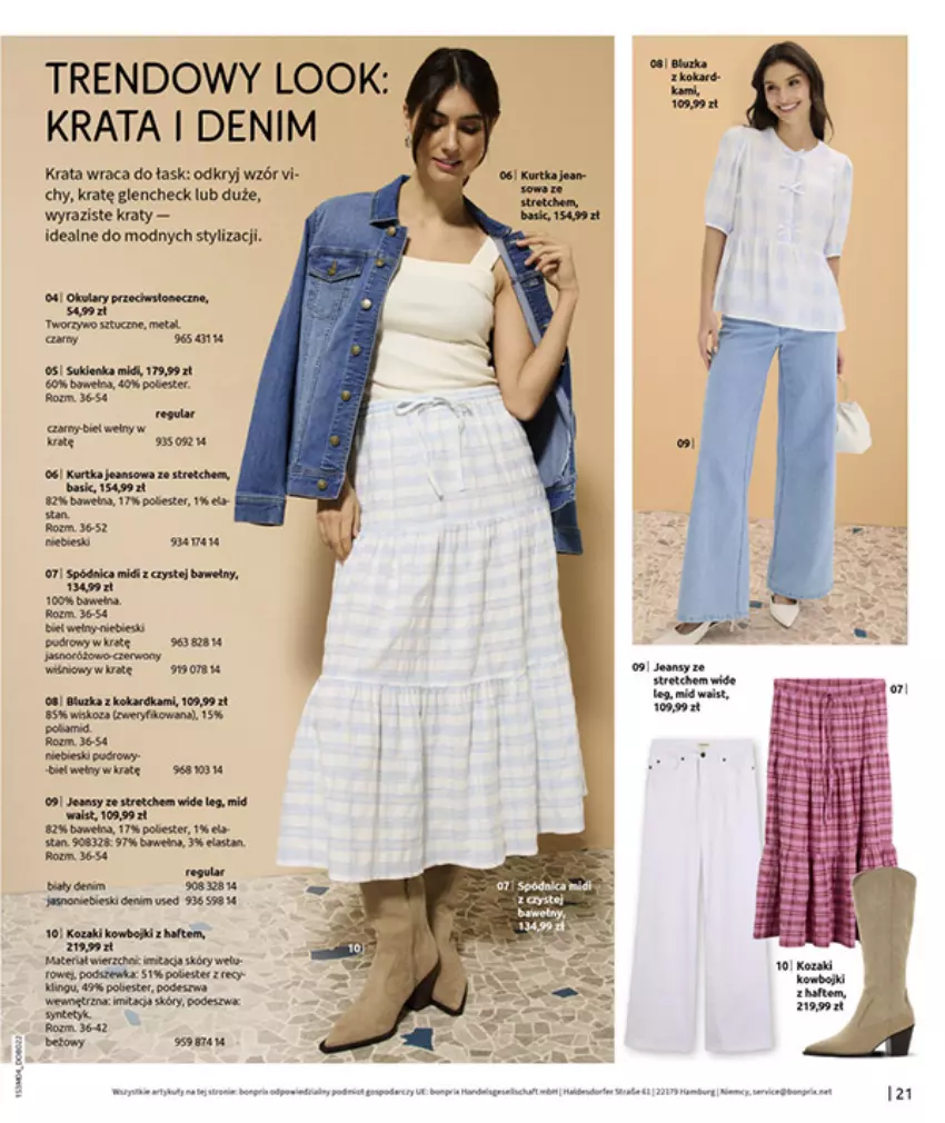 Gazetka promocyjna Bonprix - WSZYSTKO W CZERWIENI - ważna 30.03 do 27.04.2026 - strona 23 - produkty: Fa, Gry, Koc, Kozaki, Kurtka, Por, Sól, Spódnica