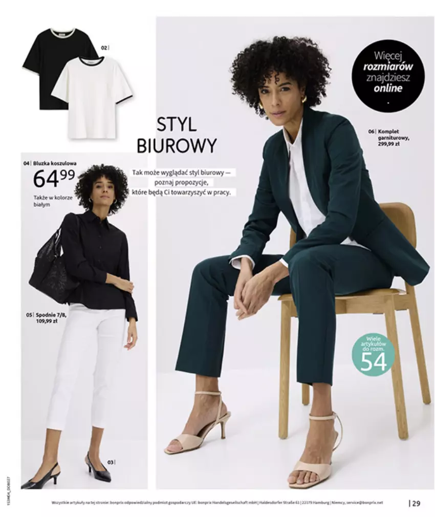 Gazetka promocyjna Bonprix - WSZYSTKO W CZERWIENI - ważna 30.03 do 27.04.2026 - strona 31 - produkty: Biuro, Fa, Por