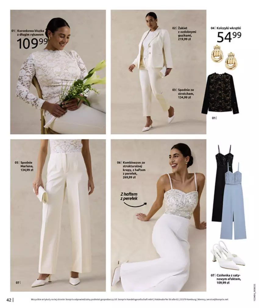 Gazetka promocyjna Bonprix - WSZYSTKO W CZERWIENI - ważna 30.03 do 27.04.2026 - strona 44 - produkty: Kombinezon, Wkręt