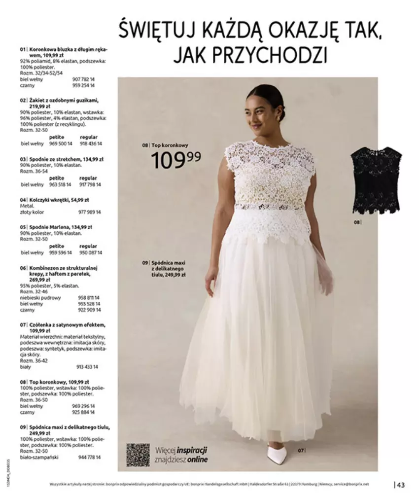 Gazetka promocyjna Bonprix - WSZYSTKO W CZERWIENI - ważna 30.03 do 27.04.2026 - strona 45 - produkty: Gry, Mafia, Por, Spódnica, Spodnie, Wkręt